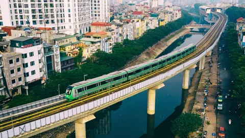 Khách đi tàu Cát Linh - Hà Đông giảm mạnh