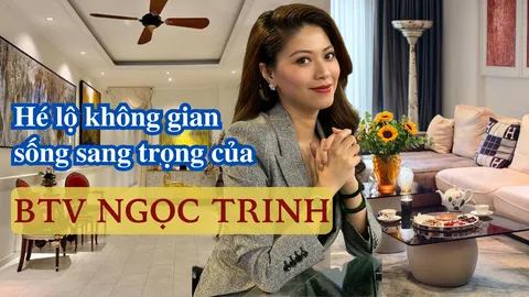 Hé lộ không gian sống sang trọng của Ngọc Trinh - nữ BTV giàu nhất VTV