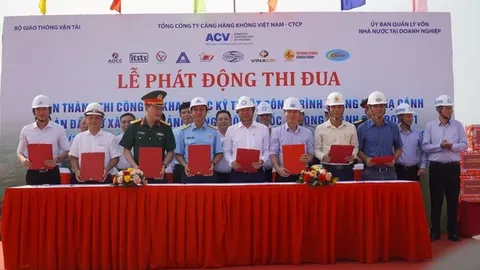 Sân bay Long Thành tăng tốc để về đích trước 3 tháng