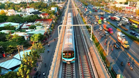 Tuyến metro số 1 sẽ có 5 bãi gửi xe dành cho hành khách