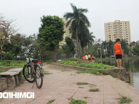 Công viên Vĩnh Hoàng nhếch nhác sau nhiều năm bị chủ đầu tư "bỏ rơi"